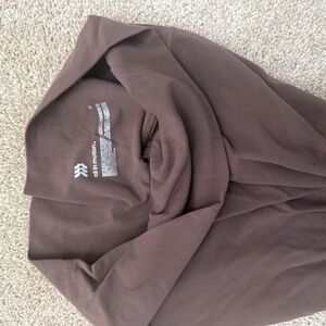 Brown flare leggings